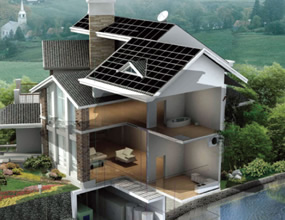 BRAC蓄电池家庭太阳能供电系统